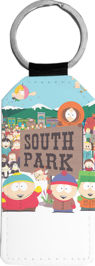 Брелок прямокутний - South Park-2 - Mfest