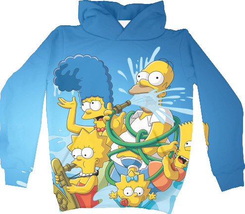 Unisex Hoodie 3D - Simpsons-12 - Mfest