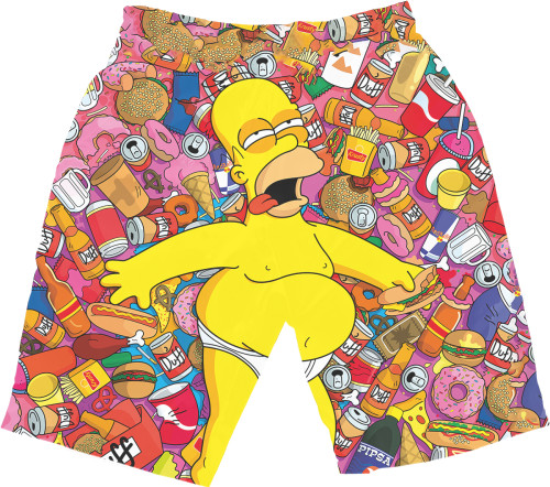 Kids' Shorts 3D - Simpsons-5 - Mfest