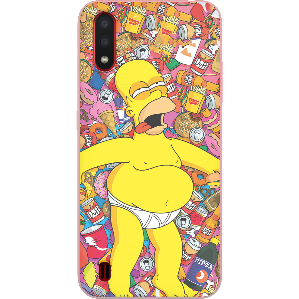 Чехол Samsung - Simpsons-5 - Mfest