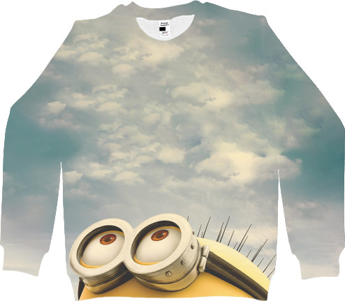 Men's Sweatshirt 3D - Minions-3 - Mfest