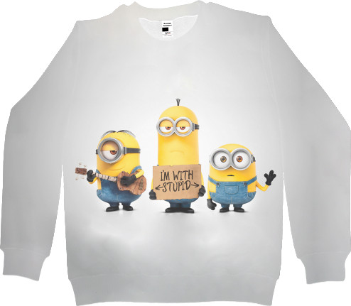 Women's Sweatshirt 3D - Minions-2 - Mfest