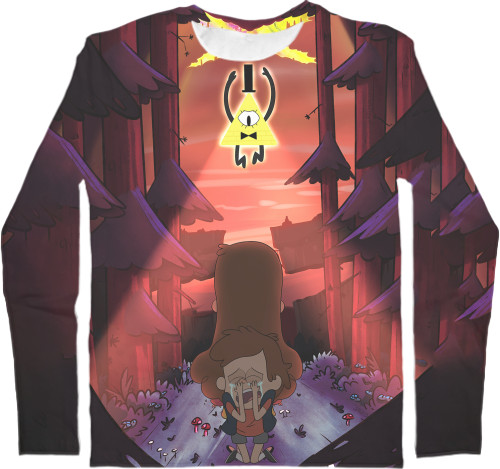 Men's Longsleeve Shirt 3D - Gravity-Falls-10 - Mfest