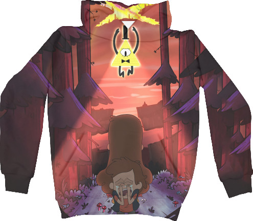 Unisex Hoodie 3D - Gravity-Falls-10 - Mfest