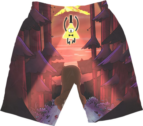 Men's Shorts 3D - Gravity-Falls-10 - Mfest