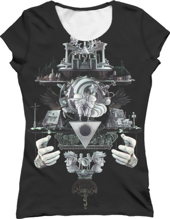 Women's T-Shirt 3D - Gravity-Falls-6 - Mfest