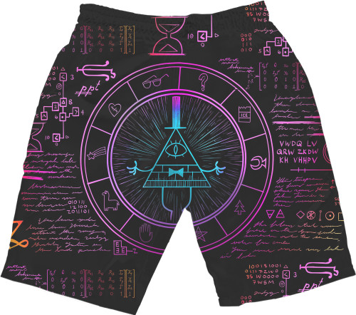 Men's Shorts 3D - Gravity-Falls-5 - Mfest