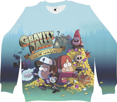 Men's Sweatshirt 3D - Gravity-Falls-4 - Mfest