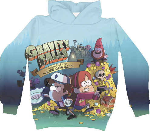 Худі 3D Унісекс - Gravity-Falls-4 - Mfest