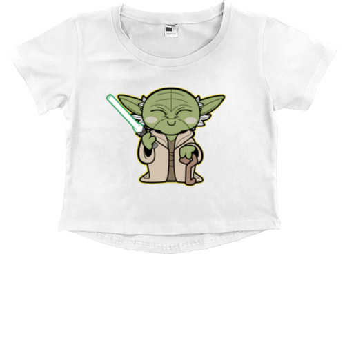 Kids' Premium Cropped T-Shirt - Star Wars 17 - Mfest