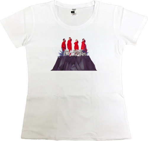 Women's Premium T-Shirt - Imagine Dragons 16 - Mfest