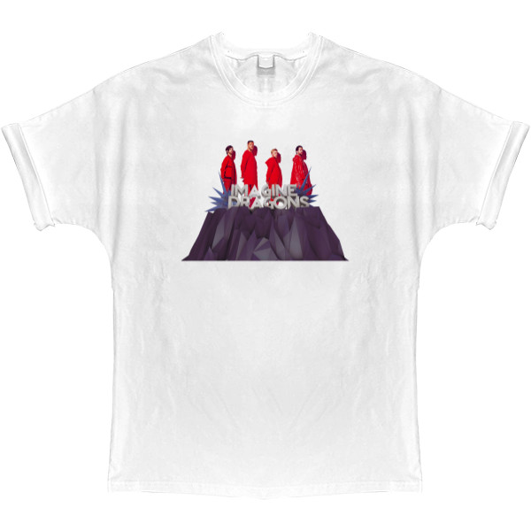 T-shirt Oversize - Imagine Dragons 16 - Mfest