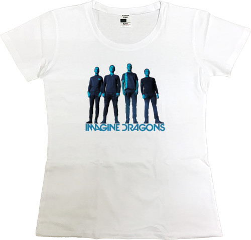 Women's Premium T-Shirt - Imagine Dragons 15 - Mfest