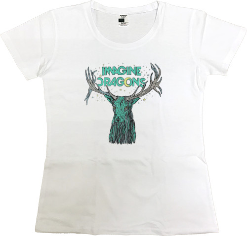 Women's Premium T-Shirt - Imagine Dragons 7 - Mfest