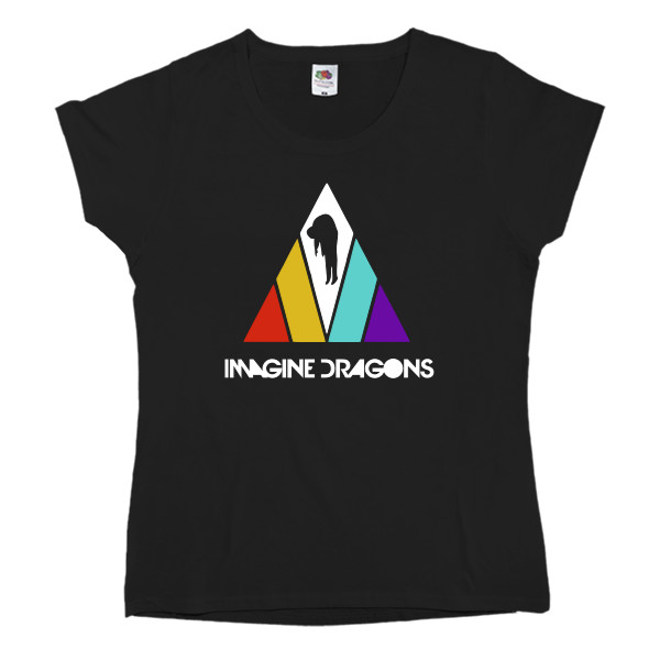 Women's T-shirt Fruit of the loom - Imagine Dragons 5 - Mfest