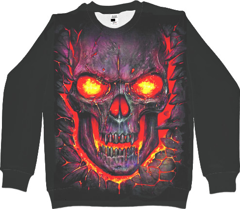 Kids' Sweatshirt 3D - Скелет - Mfest