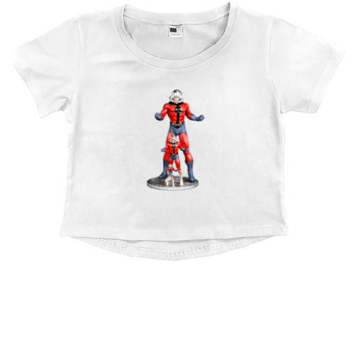 Kids' Premium Cropped T-Shirt - Человек - Муравей 2 - Mfest