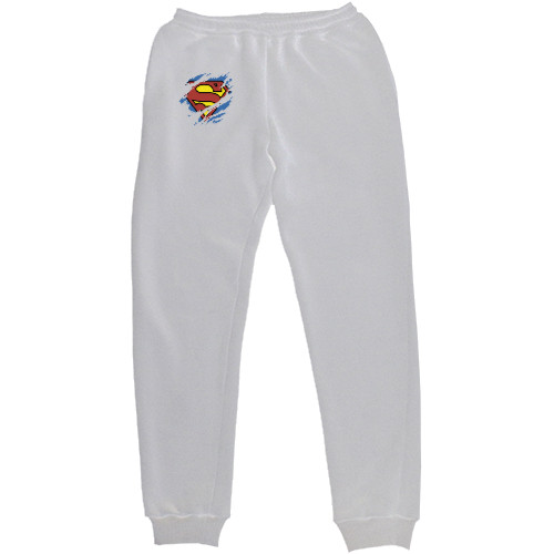 Men's Sweatpants - superman рванка - Mfest