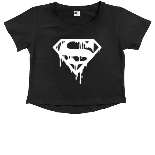 Kids' Premium Cropped T-Shirt - Superman 6 - Mfest