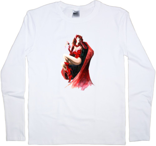 Men's Longsleeve Shirt - Scarlet 4 - Mfest