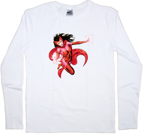 Kids' Longsleeve Shirt - Scarlet 3 - Mfest