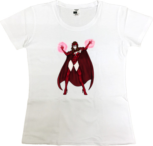 Women's Premium T-Shirt - Scarlet 2 - Mfest