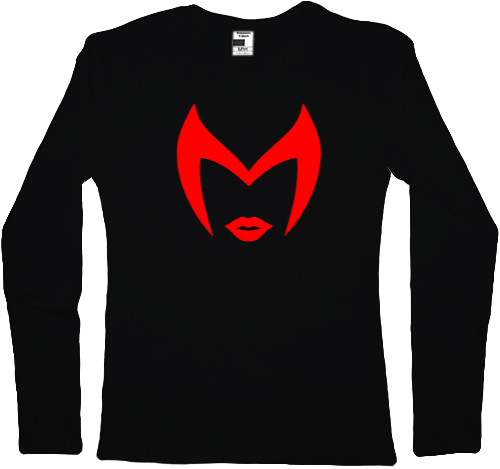 Women's Longsleeve Shirt - Scarlet 1 - Mfest