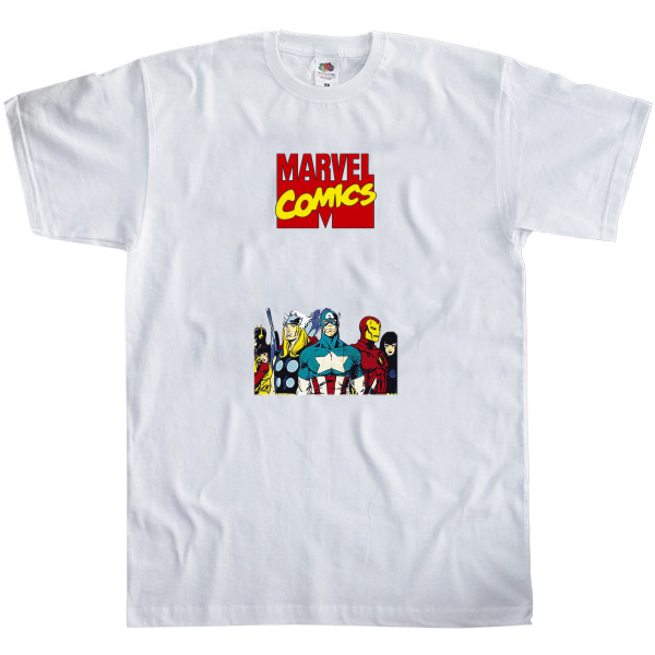 Kids' T-Shirt Fruit of the loom - Marvel comics 4 - Mfest