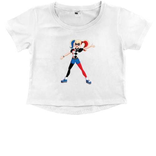 Kids' Premium Cropped T-Shirt - Харли 5 - Mfest