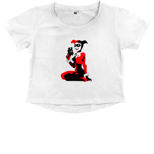 Kids' Premium Cropped T-Shirt - Харли 4 - Mfest