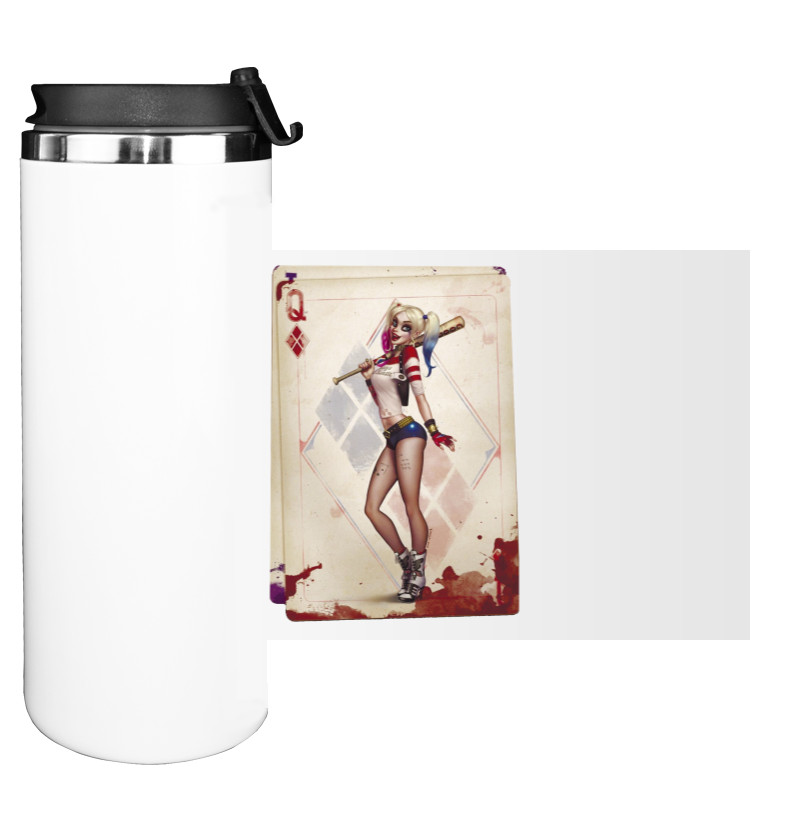 Water Bottle on Tumbler - Харли 1 - Mfest