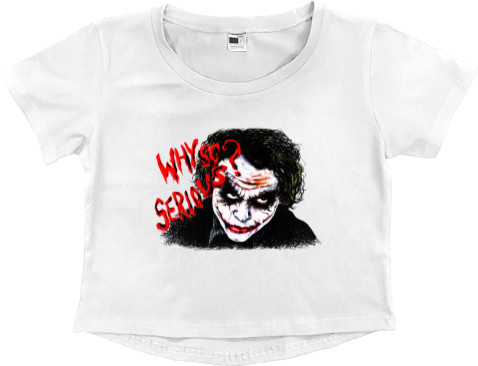 Women's Cropped Premium T-Shirt - Joker 6 - Mfest