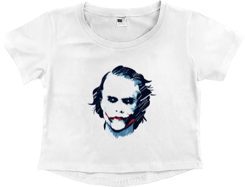 Women's Cropped Premium T-Shirt - Joker 1 - Mfest