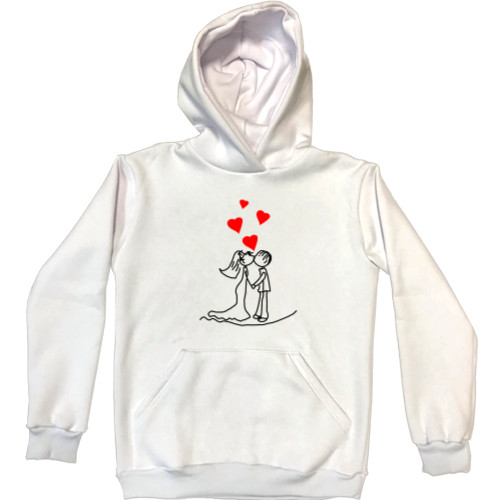 Unisex Hoodie - Любовь - Mfest