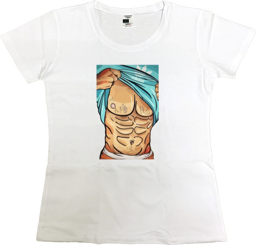 Women's Premium T-Shirt - boy-adidas - Mfest