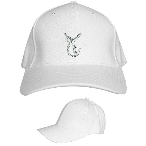 Kids' Baseball Cap 6-panel - Крокодил - Mfest