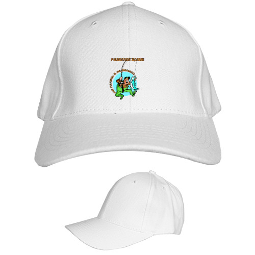 Kids' Baseball Cap 6-panel - Рыбалкой болен - Mfest