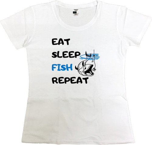 Eat sleep fish