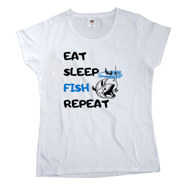 Eat sleep fish