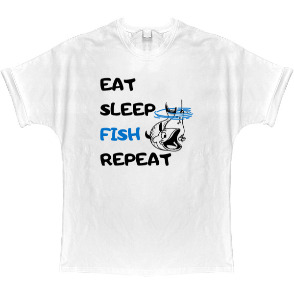 Eat sleep fish