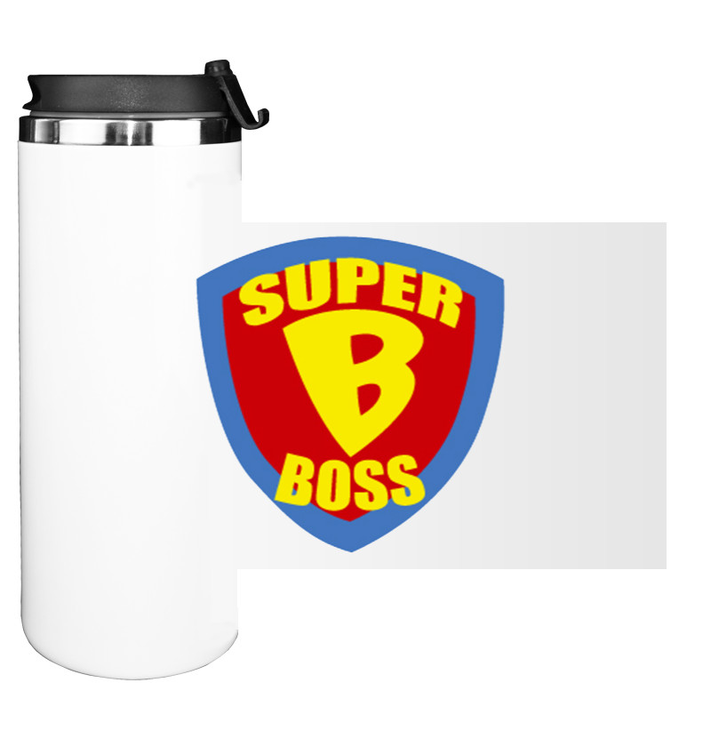 Water Bottle on Tumbler - Super Boss - Mfest