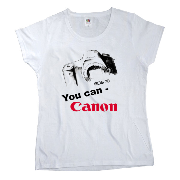 Women's T-shirt Fruit of the loom - Canon - Mfest