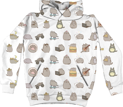 Kids' Hoodie 3D - Котики - Mfest