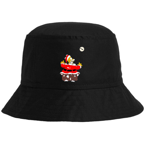 Bucket Hat - Новогодний Симпсон - Mfest