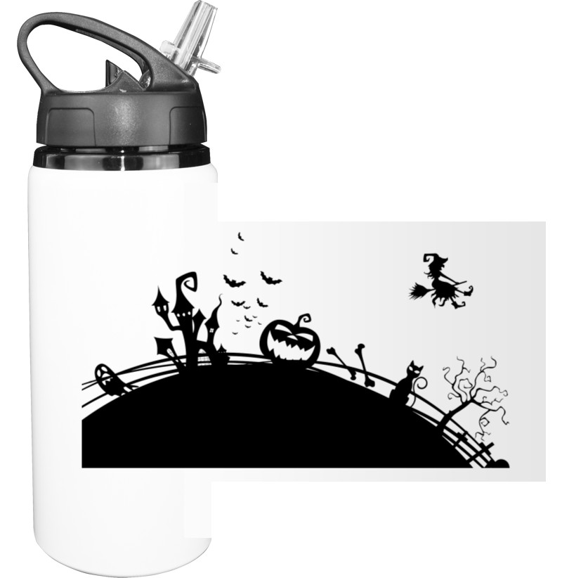 Sport Water Bottle - Halloween 10 - Mfest