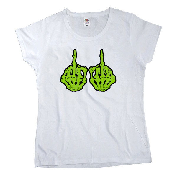 Women's T-shirt Fruit of the loom - Don_t Care - Mfest