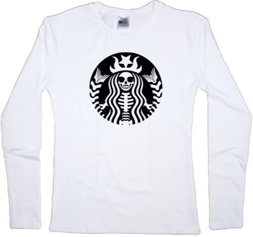 Women's Longsleeve Shirt - Dead Starbucks - Mfest