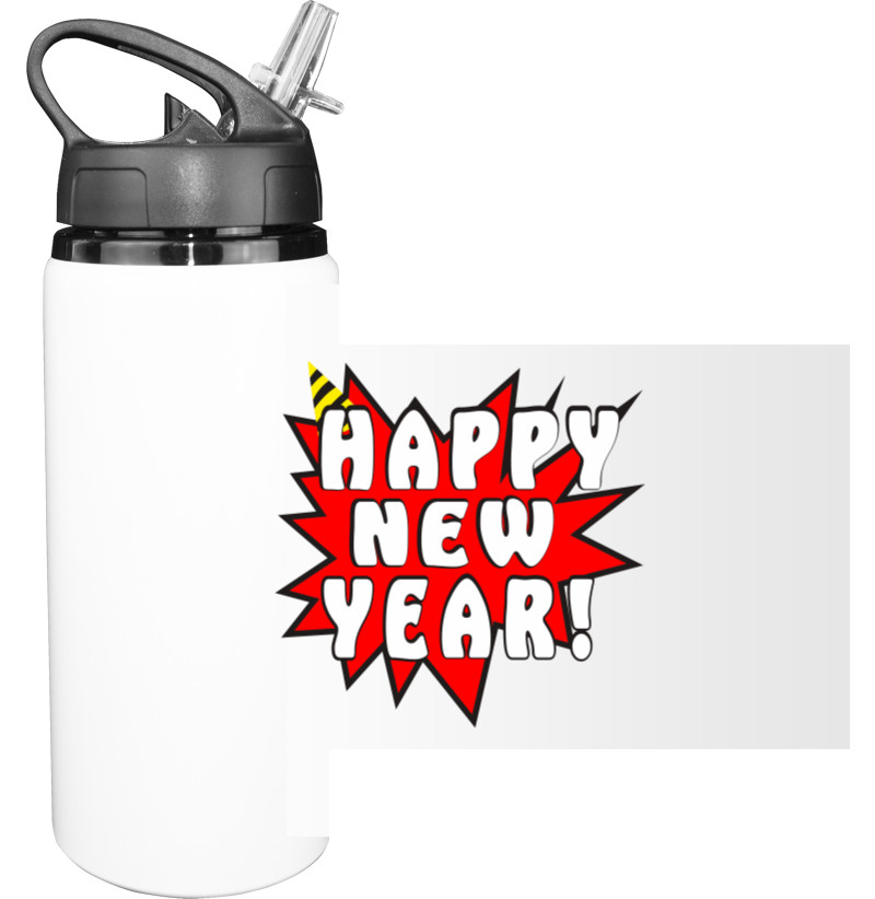 Sport Water Bottle - New Year 15 - Mfest