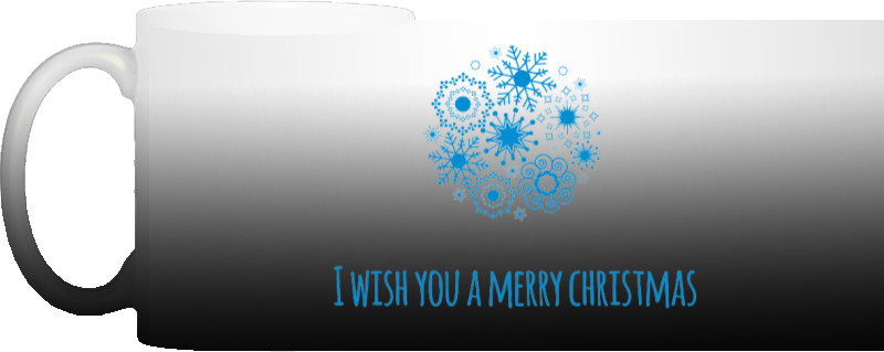 Magic Mug - I wish you a merry christmas - Mfest