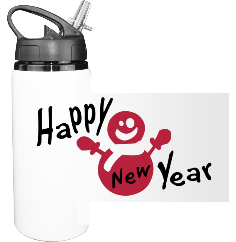 Sport Water Bottle - Happy new Year 11 - Mfest